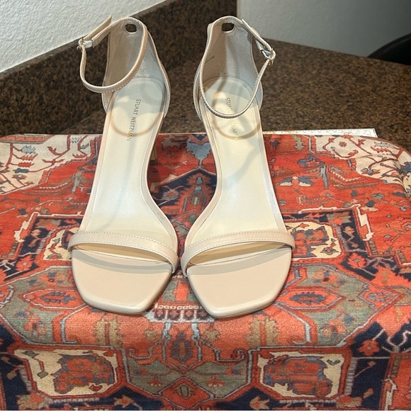 Stuart Weitzman Nudist ll Heels Sz: 9.5 NWOT - Picture 2 of 6